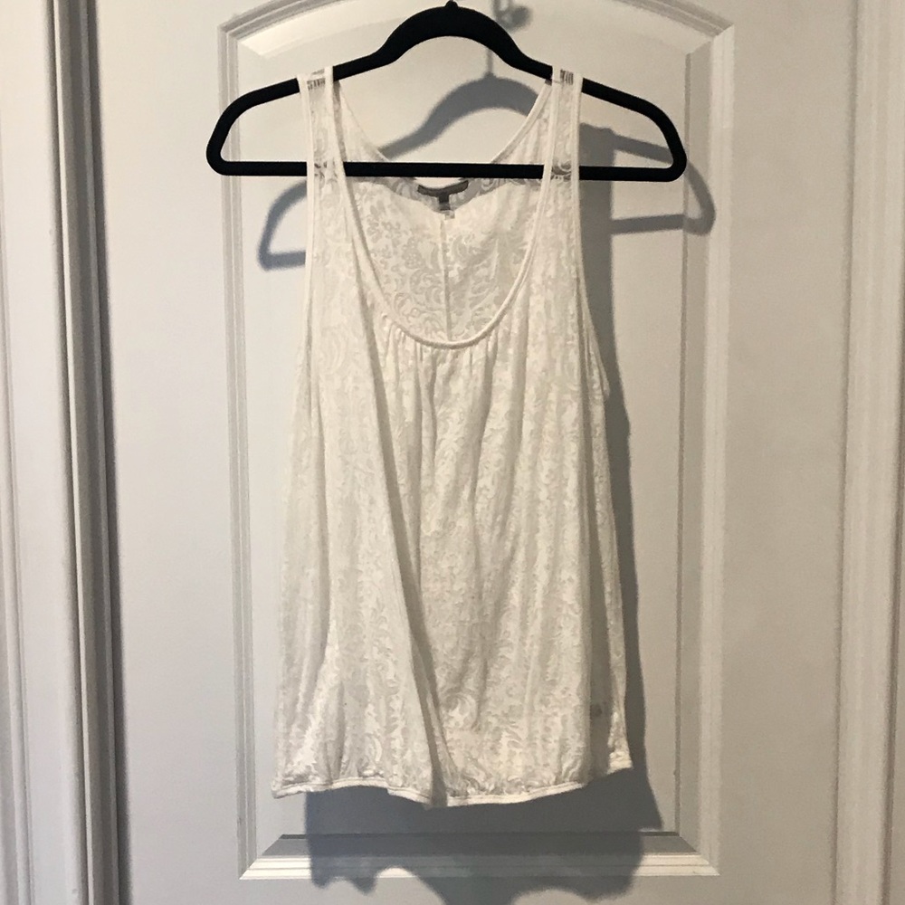 Cream tank top